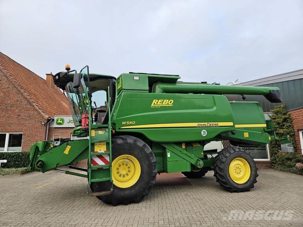 John Deere W 540 Leikkuupuimurit