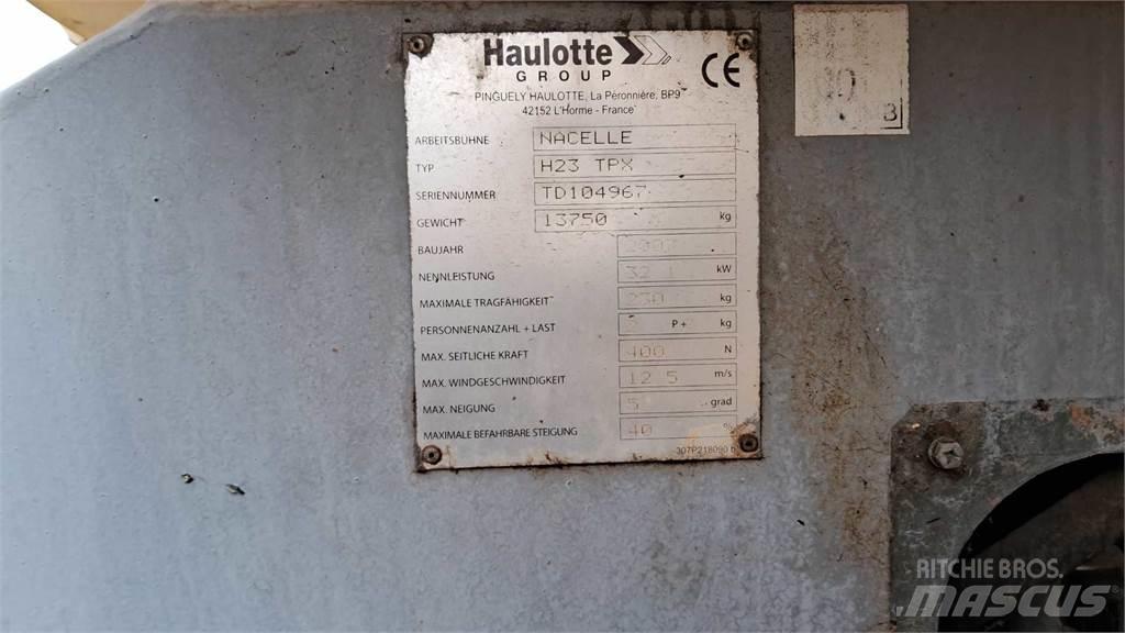 Haulotte H23TPX Teleskooppipuominostimet