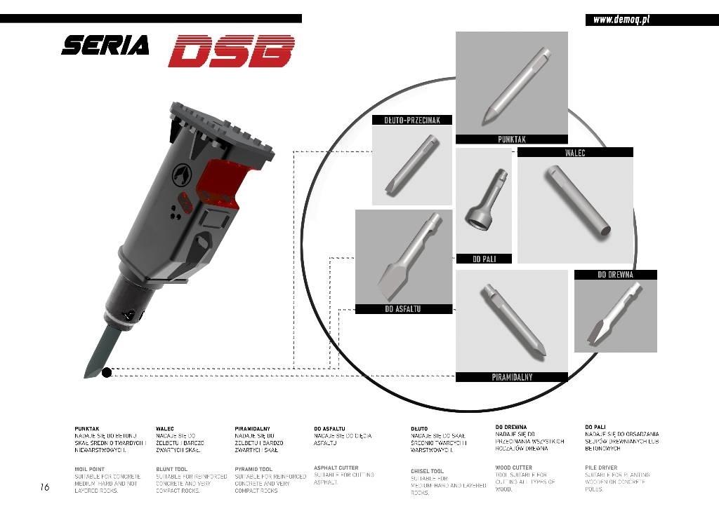  DEMOQ DSB200 Iskuvasarat