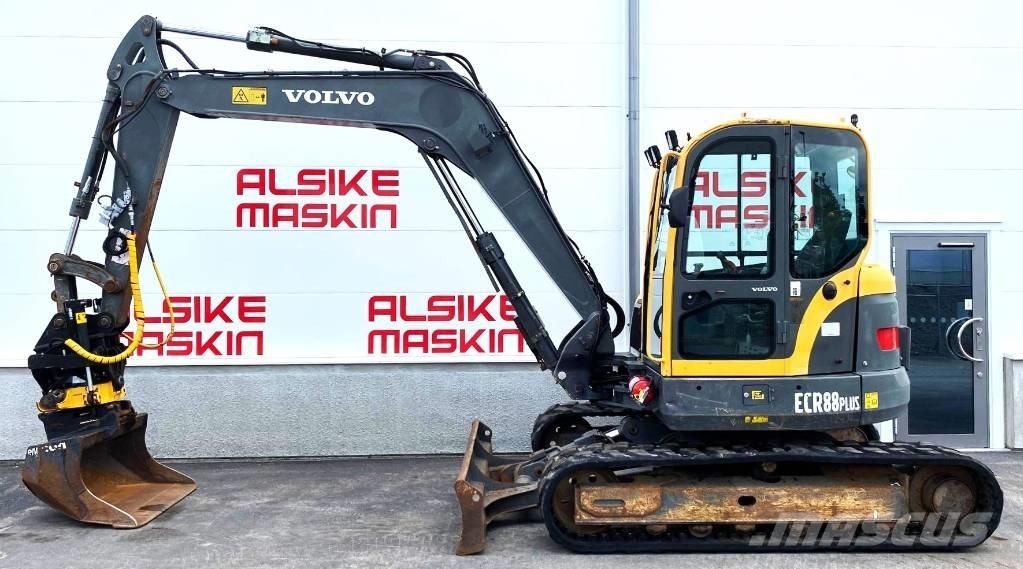 Volvo ECR 88 Midikaivukoneet 7t - 12t