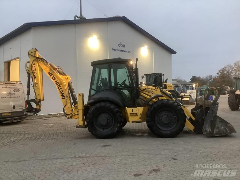 New Holland B 115 C Kaivurikuormaajat