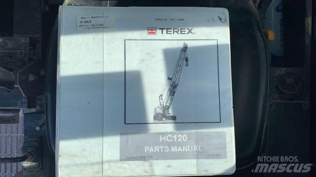Terex HC 120 Tela-alustaiset nosturit