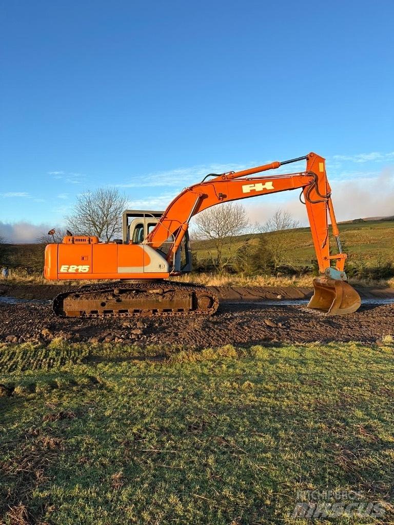 Fiat-Kobelco E215 Telakaivukoneet