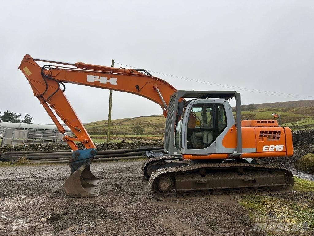 Fiat-Kobelco E215 Telakaivukoneet