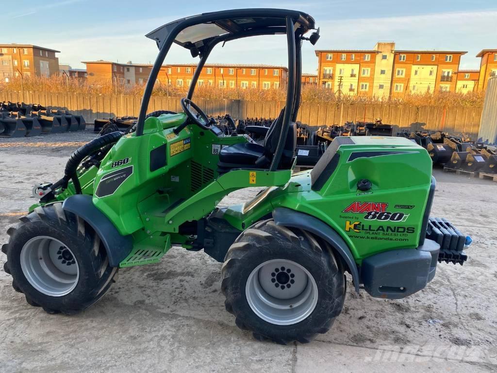 Avant 860 i Pyöräkuormaajat