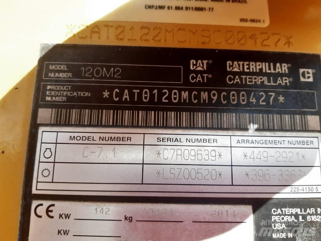 CAT 120 M 2 Tiehöylät