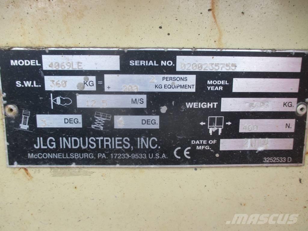 JLG 4069 LE Saksilavat