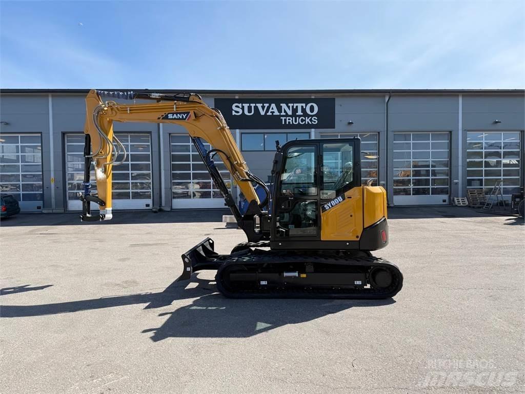 Sany SY80U Midikaivukoneet 7t - 12t