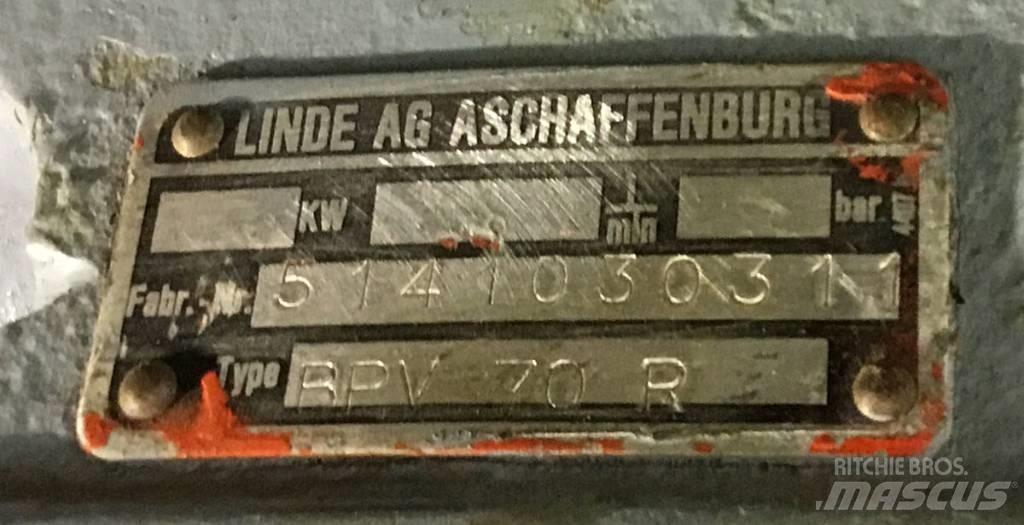 Linde BPV70R Hydrauliikka