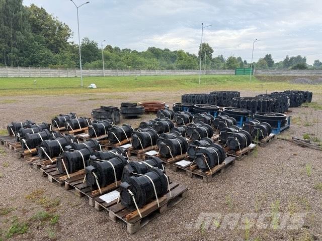 CAT 6020 new parts Ketjut, telat ja alustat