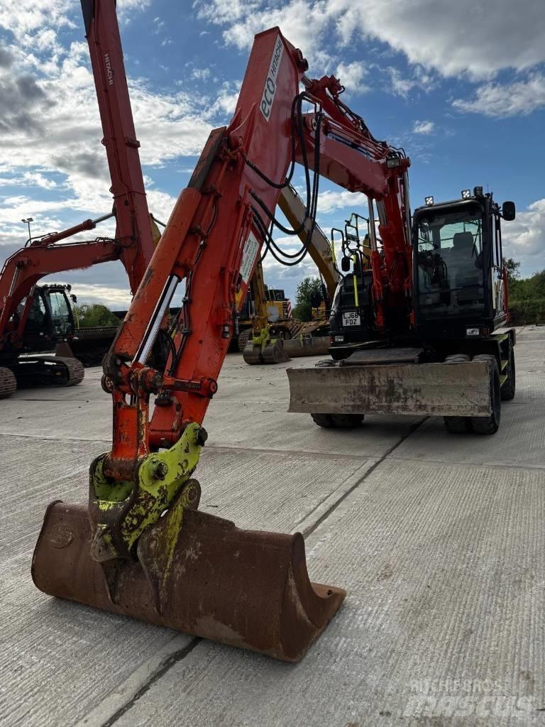 Hitachi ZX 145 W-6 Pyöräkaivukoneet