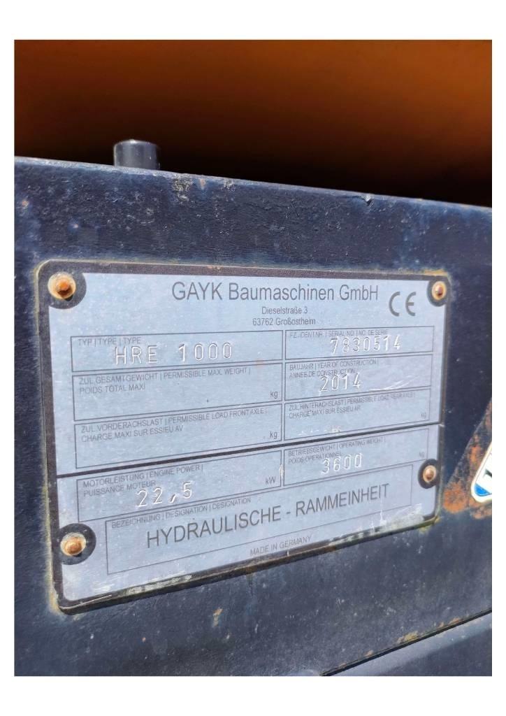  GAYK HRE1000 Paalutuskoneet