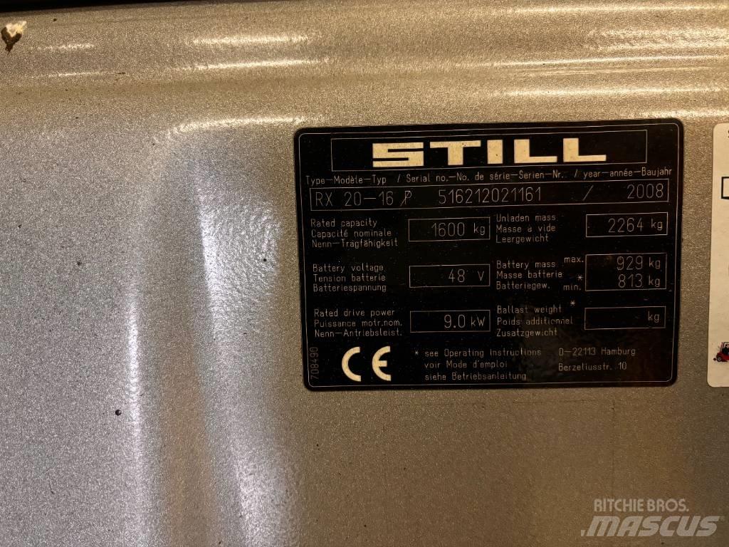 Still RX 20-16 Sähkötrukit