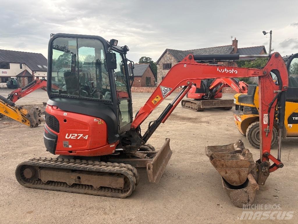 Kubota U 27-4 Minikaivukoneet < 7t