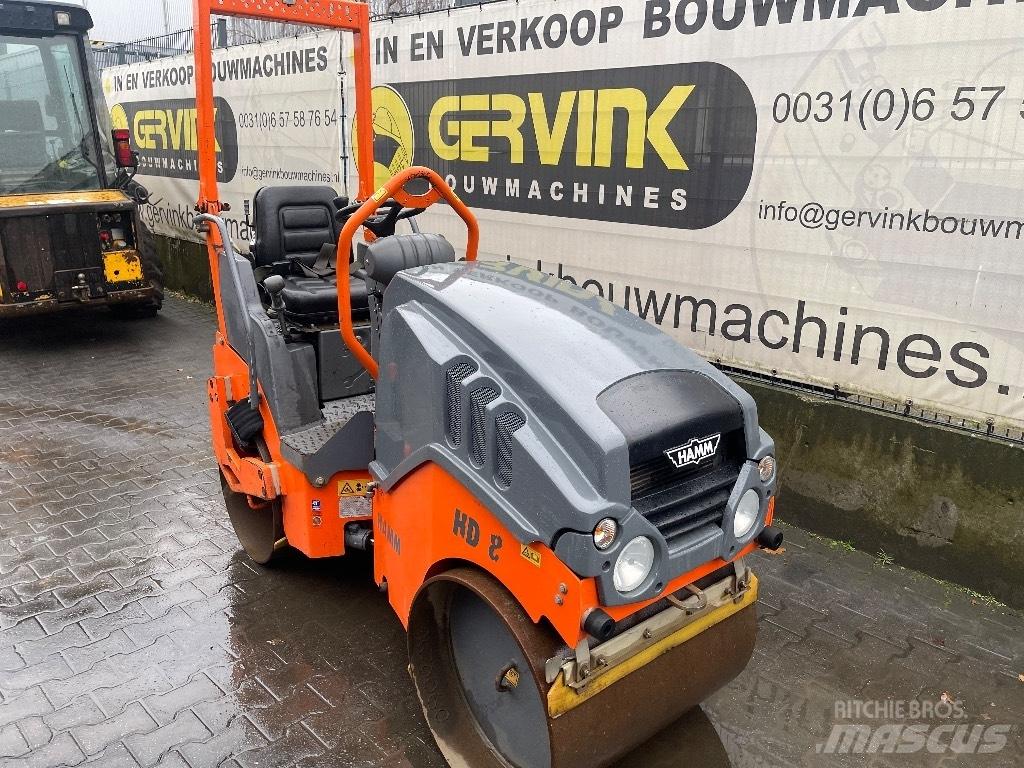 Hamm HD 8 VV Tandemjyrät