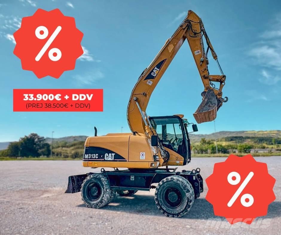 CAT M 313 C Pyöräkaivukoneet