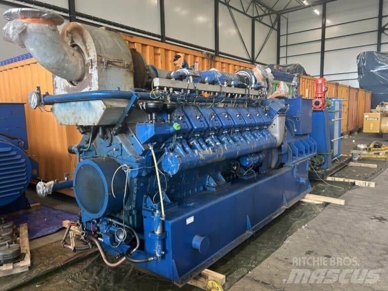 Deutz TBG 620V16 Kaasugeneraattorit