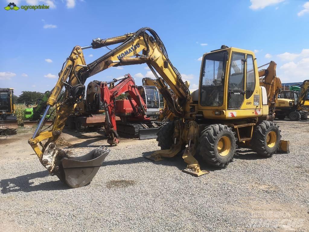 Komatsu PW 95 Midikaivukoneet 7t - 12t