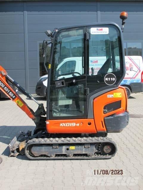 Kubota KX 019-4 Minikaivukoneet < 7t