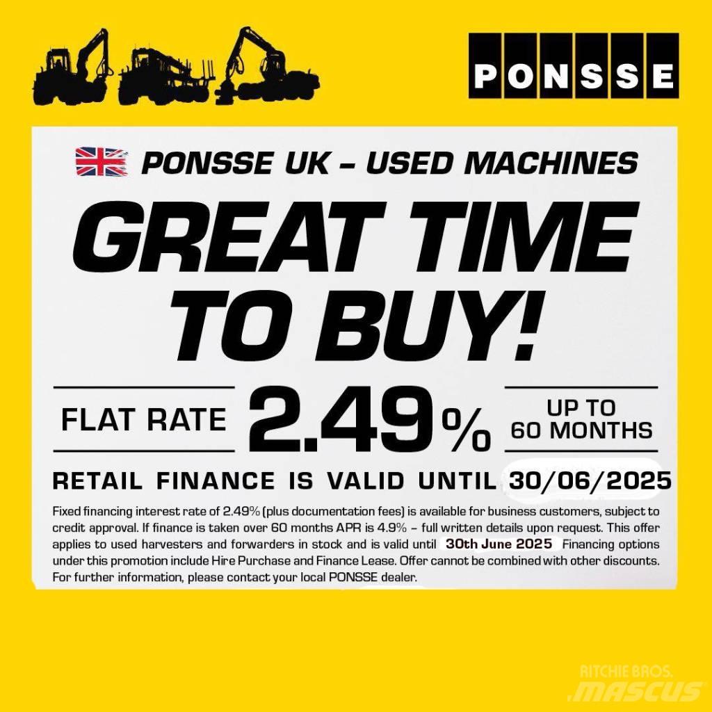 Ponsse Fox Harvesterit