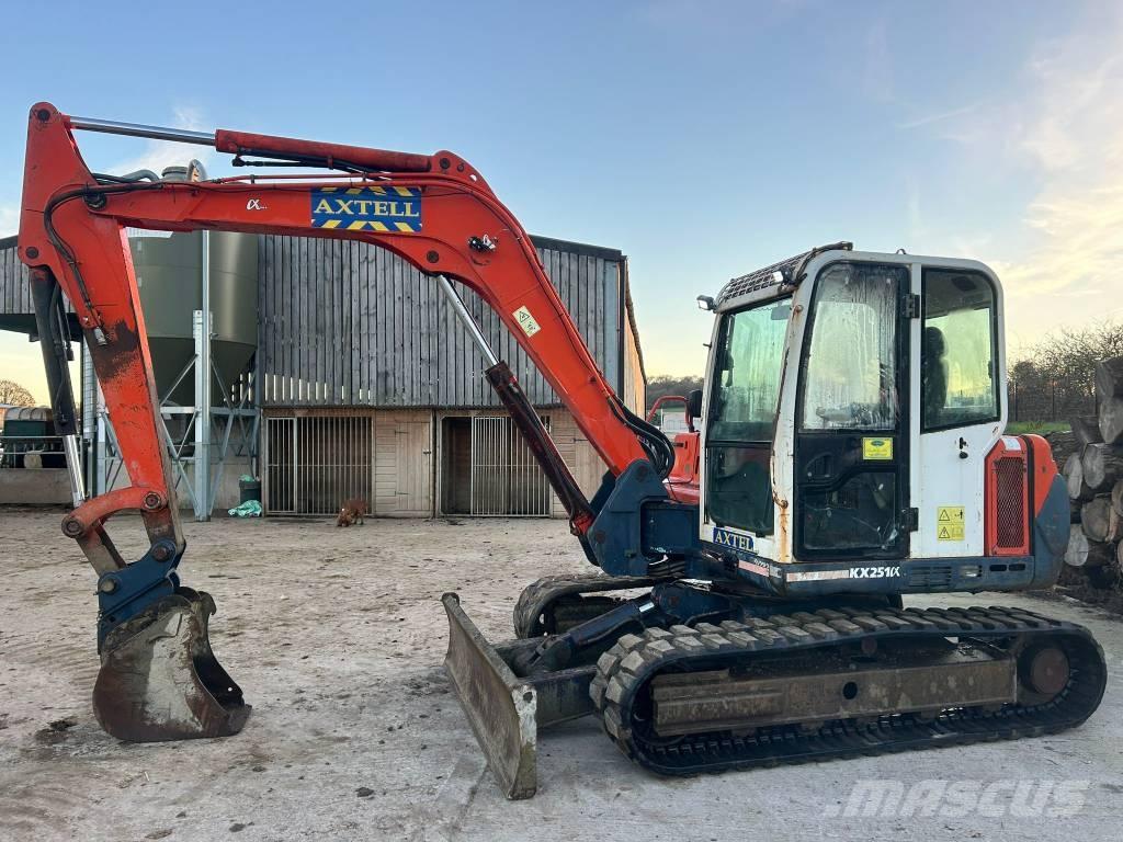 Kubota KX 251 Midikaivukoneet 7t - 12t