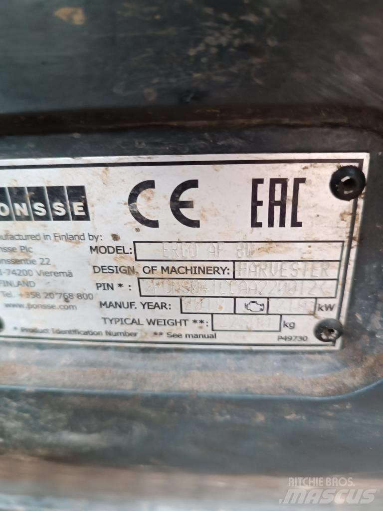 Ponsse ERGO AF Harvesterit