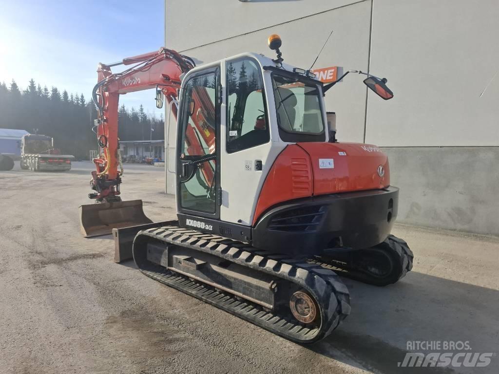 Kubota KX 080-3 Midikaivukoneet 7t - 12t