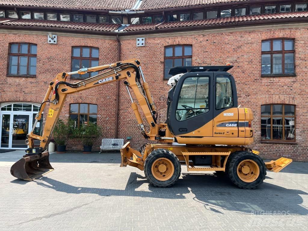 CASE WX 95 Pyöräkaivukoneet