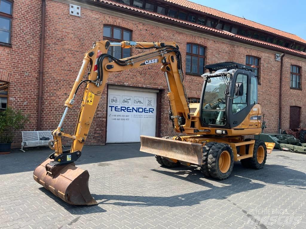 CASE WX 95 Pyöräkaivukoneet
