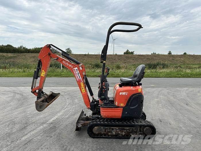 Kubota U10-3 Telakaivukoneet