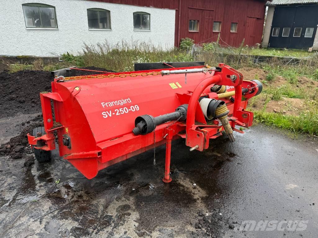 Fransgård SV 250-09 Pöyhimet ja haravat