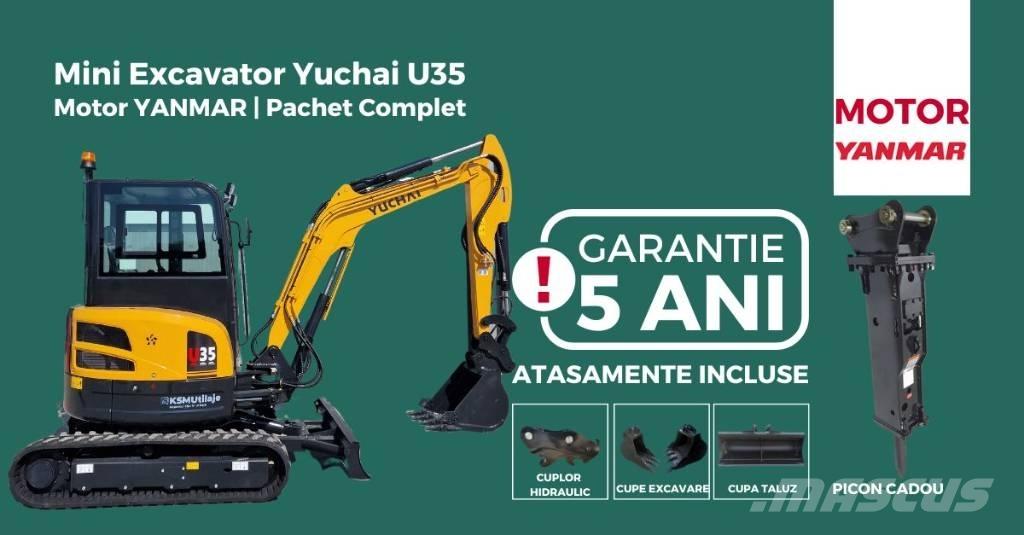 Yuchai U35 STAGE 5 Minikaivukoneet < 7t