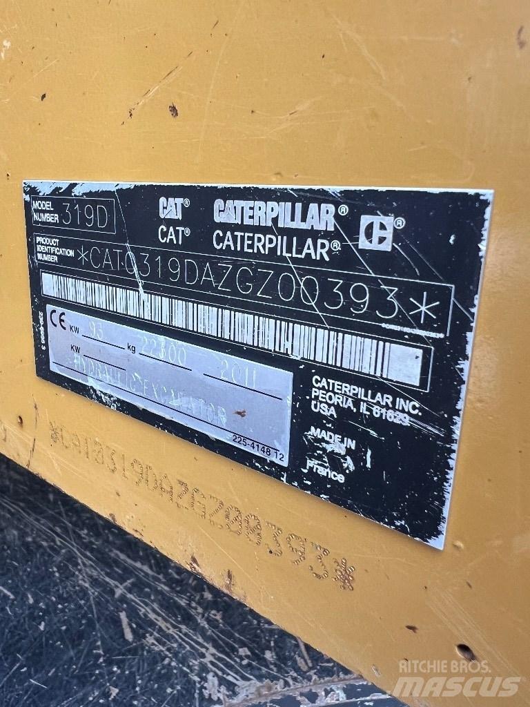 CAT 319 D L Telakaivukoneet