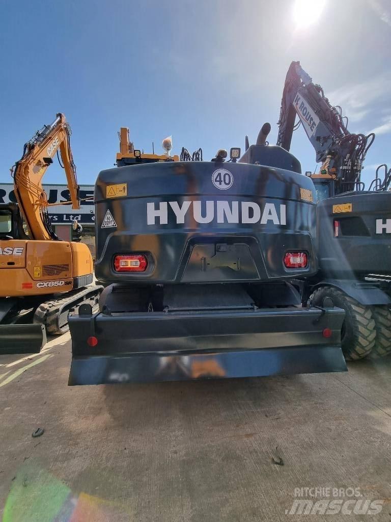 Hyundai HW140A Pyöräkaivukoneet