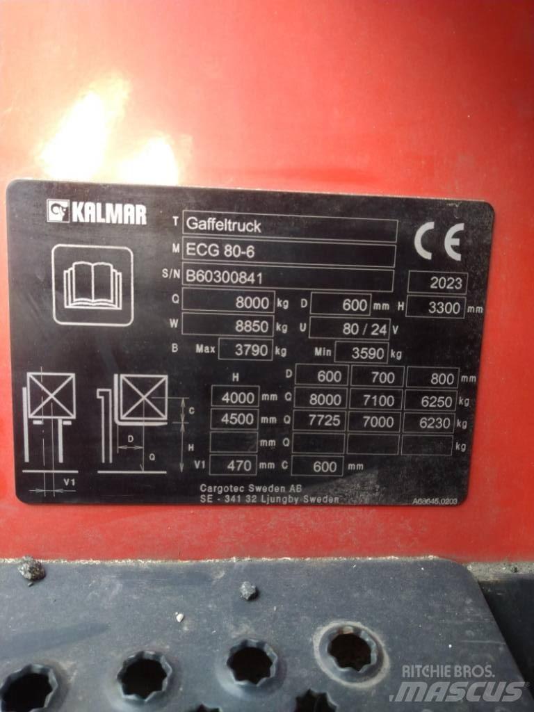 Kalmar ECG80-6 Sähkötrukit