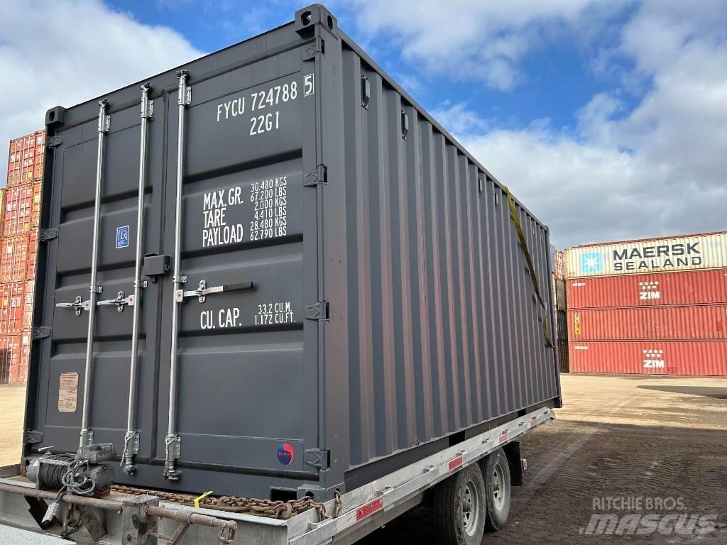 CIMC 20' one trip Varastokontit