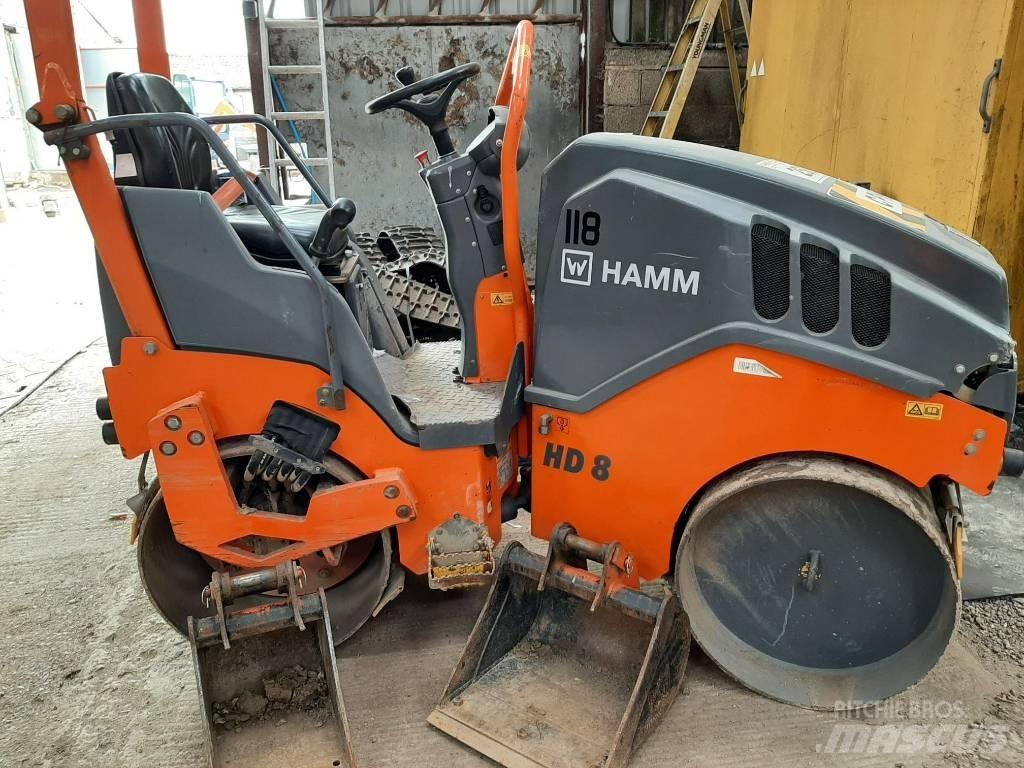 Hamm HD 8 VV Tandemjyrät