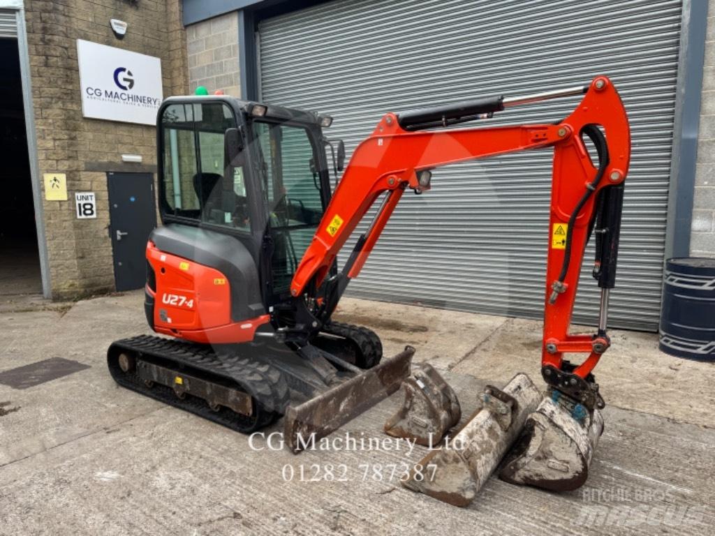 Kubota U 27-4 Minikaivukoneet < 7t