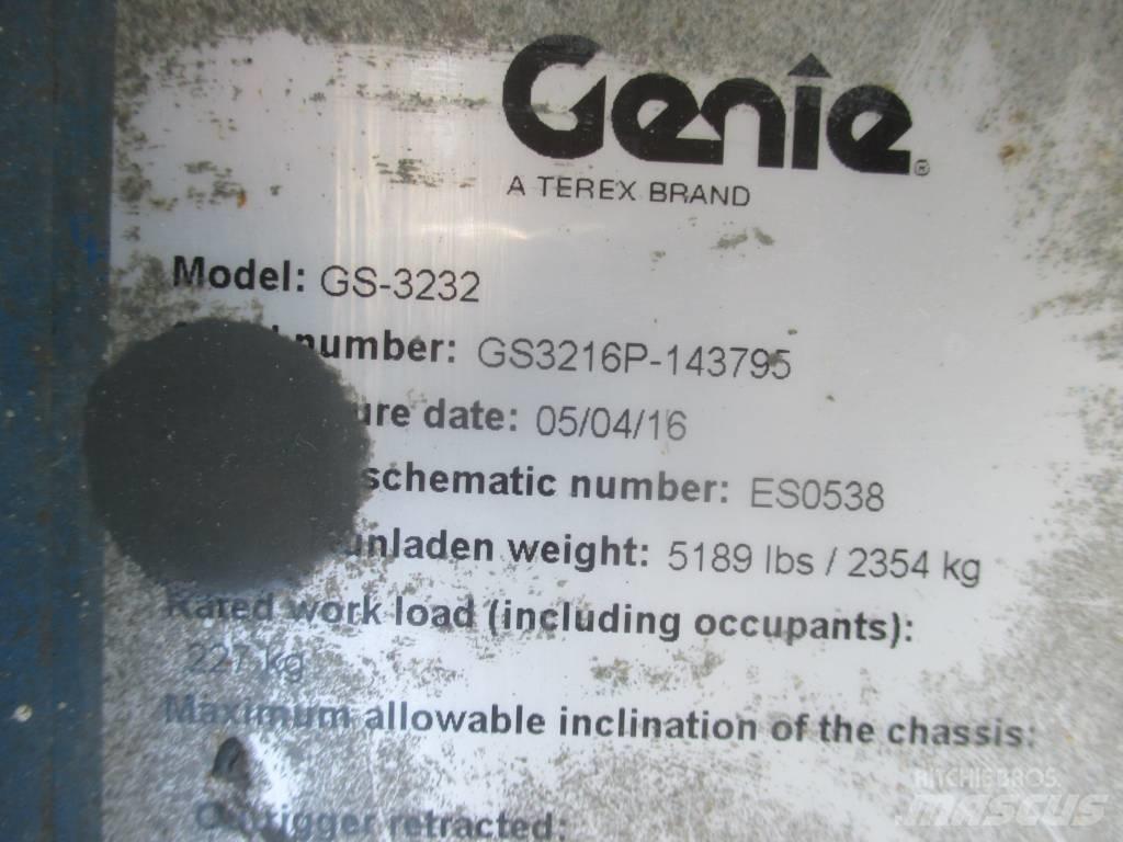 Genie GS 3232 Saksilavat