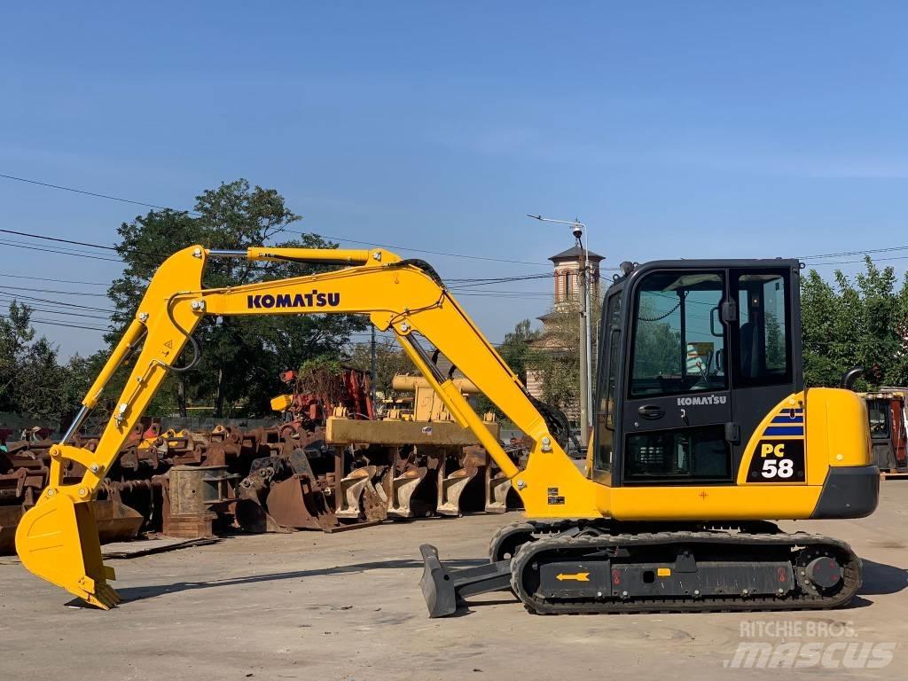 Komatsu PC58-8 Minikaivukoneet < 7t