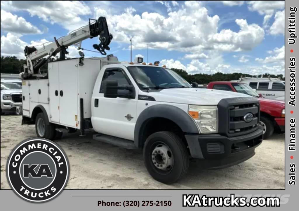 Ford F 550 XL SD Tela-alustaiset nosturit
