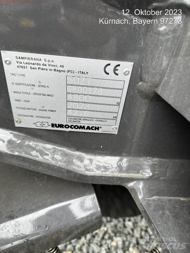 Eurocomach 50ZT Minikaivukoneet < 7t