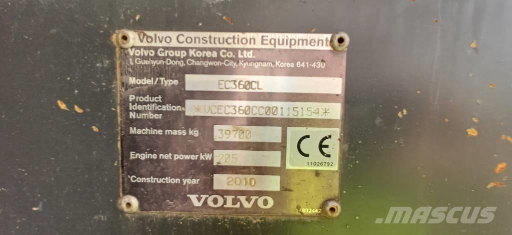 Volvo EC 360 C L Telakaivukoneet