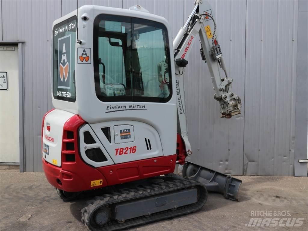 Takeuchi TB216AV4 Minikaivukoneet < 7t