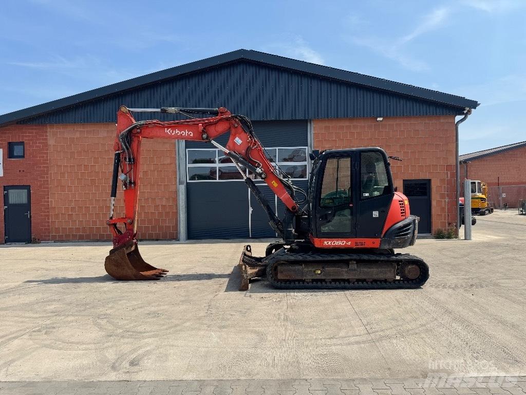Kubota KX 080-4 Midikaivukoneet 7t - 12t