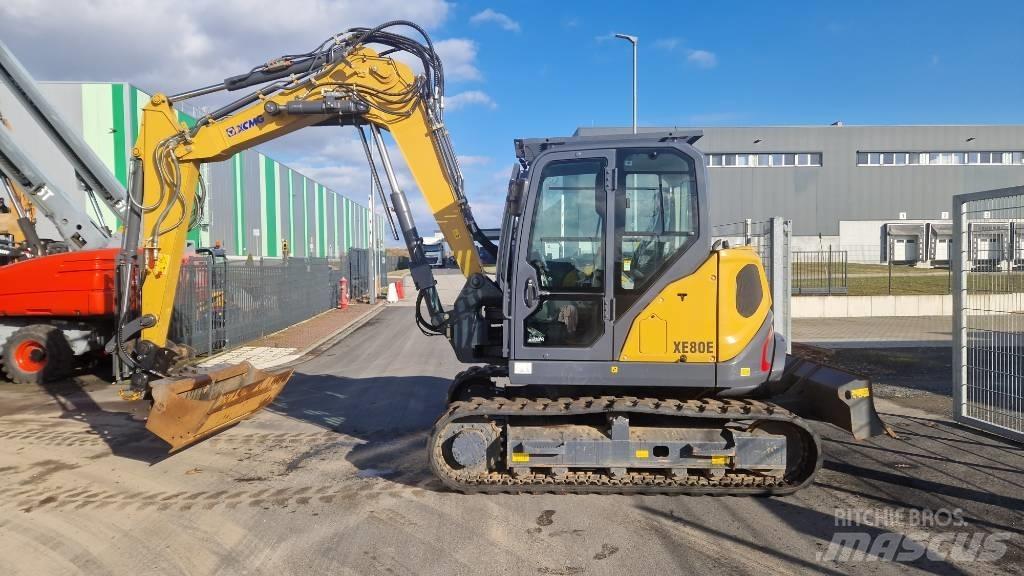 XCMG XE 80 E Midikaivukoneet 7t - 12t