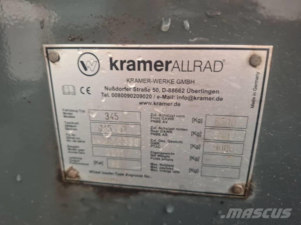 Kramer 880 Pyöräkuormaajat