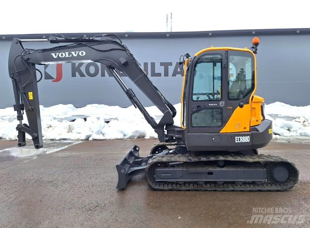 Volvo ECR88D Midikaivukoneet 7t - 12t