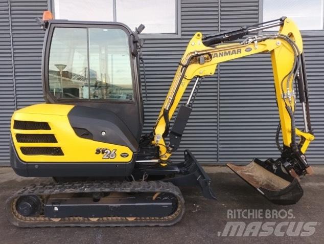 Yanmar SV 26 Minikaivukoneet < 7t