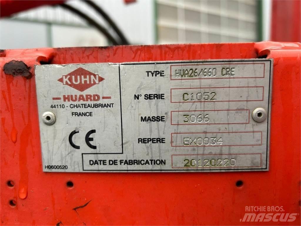 Kuhn HVA 26 Kiekkomultaimet ja lautasäkeet
